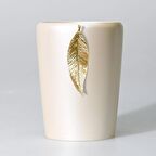 Leaf Diş Fırçalık İnci Altın