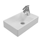 Serel Minimal Batarya Delikli Tezgah Üstü Lavabo 2049TXS110H