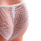 Dantelli Pamuklu Kadın Külot, Beyaz