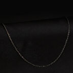 Çelik Erkek Kolye, Siyah Renk, Burgu No:5