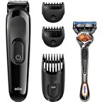 Braun Sk3000 3 Döner Başlıklı Kablosuz Kuru Sakal Kesme Makinesi 