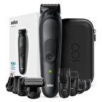 Braun MGK 7020 8 Başlıklı Kablosuz Islak/Kuru Saç-Sakal-Vücut Çok Amaçlı Tıraş Makinesi 