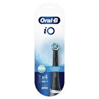 Oral-B iO Ultimate Clean 4 Adet Siyah Şarjlı Diş Fırçası Yedek Başlığı