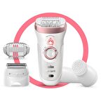 Braun Silk Epil 9 9855 SensoSmart 3 in 1 Kablosuz Islak/Kuru Işıklı Şarjlı Epilatör