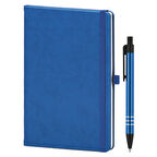 VIP Hediyelik Set - Defter ve Kalem - (2’lİ Kurumsal Hediye Seti) - 4220 LACİVERT