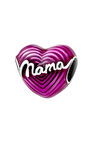 Fuşya Anne Kalbi Charm