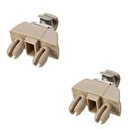 Audi A6 C6 2005 - 2008 Güneslik Klipsi Bej 2 Adet 422333333 