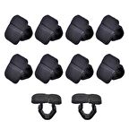 Volkswagen Touareg 2004 -2012 Kaput Keçe Baglanti Klipsi 10 Adet 422337382 