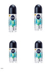 83218 NIVEA MEN COOL KICK FRESH ROLLON  4 ADET