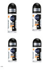 85392 NIVEA MEN BLACK & WHITE INVISIBLE GÜÇLÜ ETKİ ROLL-ON  4 ADET