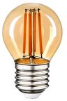 Gold Cam Flamanlı Rustik Led Ampul G45 6 Watt