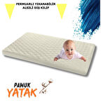 VaVbaby Alezli Sünger Oyun Parkı Yatağı 60x120 cm