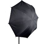 Ayex Stüdyo Reflektör Şemsiyesi 101Cm (40'') Gümüş Siyah