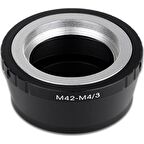 Ayex Panasonic Micro 4/3 (M4/3) Uyumlu M42 Lens Adaptörü