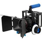 Dslr İçin Camera Cage + Follow Focus + Matte Box