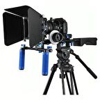 Dslr Film Seti Rig Rl-04 + Followfoucs F3 + Mattebox M3