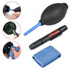 Ayex Lens / Objektif Temizlik Seti Lenspen + Pompa + Micro Fiber Bez