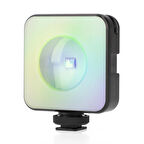 Ayex RGB LED Ambiyans Işık – 45 LED, 2000mAh Şarjlı, Type-C, W-S6