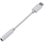 Ayex Type-C Için 3.5mm Kulaklık ve Mikrofon Adaptörü Beyaz