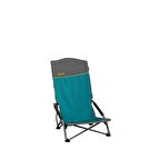 Uquip Sandy XL Yüksek Konforlu & Takviyeli Katlanır Plaj ve Kamp Sandalyesi Petrol