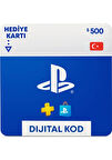Sony Play Station Store 500 TL Hediye Kartı