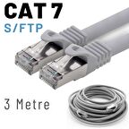 IRENIS 3 Metre CAT7 Kablo S/FTP LSZH Ethernet Network Lan Ağ Kablosu 