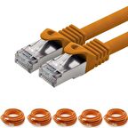 5 adet 50 Cm IRENIS CAT7 Kablo S/FTP Ethernet Network LAN Ağ Kablosu