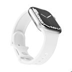 Vonmahlen Silikon Loop 42 mm / 44 mm / 45 mm / 49 mm Beyaz