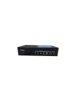 ttec 0665P 4+2 Portlu, 10/100 Fast Ethernet, Poe Switch 2 Fast Ethernet Uplink, 4 Port Poe + 65W