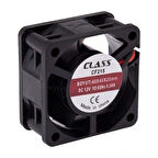 Class CF-215 40x40x20 DC 12V 2 Pin 50/60 Hz 0.08A Aksiyel Fan