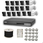 Hıkvısıon Ip Kamera 16'lı Set 2 Mp