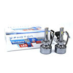 MERCEDES BENZ CLC Class 2008-2011 ile uyumlu Photon Ultimate D2S LED 6000 Kelvin 19000 Lümen