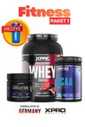 Xpro Nutrition Fitness Paketi 1 - Whey Protein(Çilek)-Creatine-Bcaa(Karpuz)
