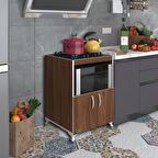 Kenzlife ocak dolabı bade cvz 85*60*57 mutfak modül mini fırın  ankastre ocak için