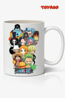 One Piece Karakterler Anime Temalı Beyaz Kupa Bardak Sevgiliye Arkadaşa Hediye