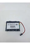 6V 2600mah 5 pilli siyah soket