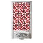 Armada Çini 60x100 Cm SP 83 Kırmızı Beyaz Serigraf Türk Hamamı Pano