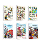 Çınar Uninote A4 72 Yaprak Karton Kapak Spiralli Defter Kareli 4 Adet