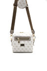 Kadın Çapraz Çanta 1038-43141 SİLVER POLO ÇAPRAZ Kadın ÇANTASI M178 BEJ-MAT KUM