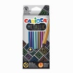 Lilmirik Carioca 12 Renk Metalik Kuru Boya Seti