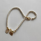 Sitrin Doğaltaş İnci Kolye