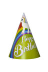 Unicorn Happy Birthday Şapka 8 Li