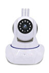 Gece Görüşlü Hd 360 Derece Wifi Ip Kamera Bebek Kamerası
