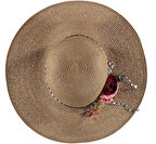 Kadın Fötr Plaj Şapka İtalyan Tasarım Hasır Şapka