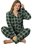 Giulia Romano Büyük Beden Kadın Pijama Takımı Rahat Ev Giyim Kışlık Süet Kumaş Hediyelik