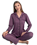 Bianca Notte Kadın Pijama Takımı Yumuşak Kumaş ve Tam Kalıp S/2XL