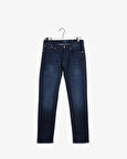 GANT Erkek Lacivert Extra Slim Fit Jean Pantolon