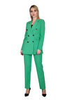 Verona Düğme Detay Blazer Takım TNS-4347