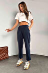 Elisora Yüksek Bel Gabardin Pantolon TNS-4361