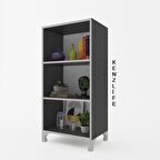 Kenzlife mutfak dolabı pakize 108*030*030 gri ayaklı banyo evrak ofis ayakkabılık kiler